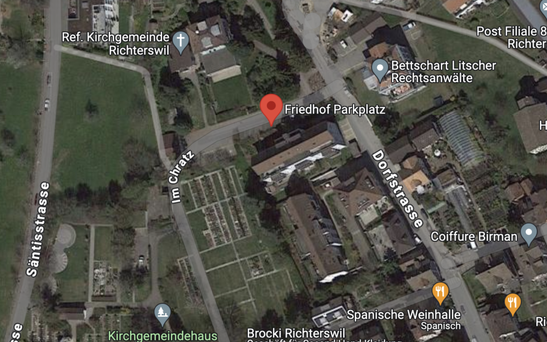 Friedhof Parkplatz Richterswil